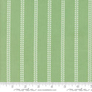 Summertime Beach Towel Stripes Green by Camille Roskelley