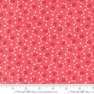 Summertime Fairground Floral Dark Pink by Camille Roskelley