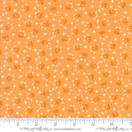 Summertime Fairground Floral Orange by Camille Roskelley