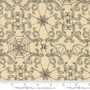Home Sweet Haunt Spider Webs Bone by Stacy Iest Hsu