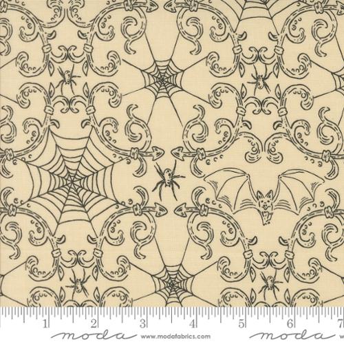 Home Sweet Haunt Spider Webs Bone by Stacy Iest Hsu