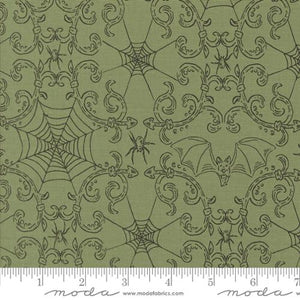 Home Sweet Haunt Spider Webs Moss by Stacy Iest Hsu