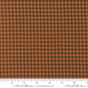 Home Sweet Haunt Houndstooth Rust by Stacy Iest Hsu