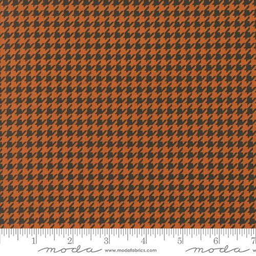 Home Sweet Haunt Houndstooth Rust by Stacy Iest Hsu