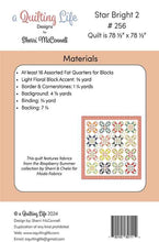 Load image into Gallery viewer, Star Bright 2 Quilt Pattern by Sherri McConnell