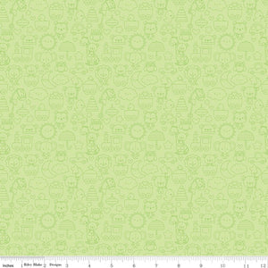 Special Delivery Tone-on-Tone Green by Doodlebug Design Inc.
