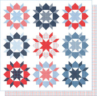 RESERVATION - Stars and Stripes Swoon Boxed Quilt Kit by Camille Roskelley