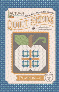 Autumn Quilt Seeds Fabric Kit - Pumpkin No. 8 by Lori Holt
