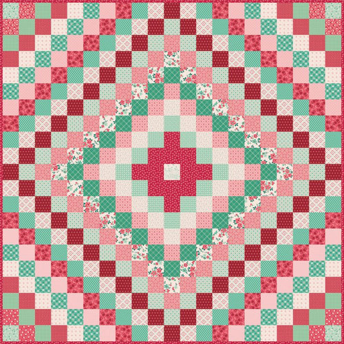 RESERVATION - Berry and Sage Wrap Around Porch Quilt Kit by Lori Holt