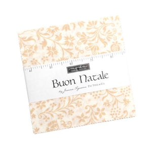 Buon Natale Charm Pack (5" Stacker) by Fig Tree and Co.
