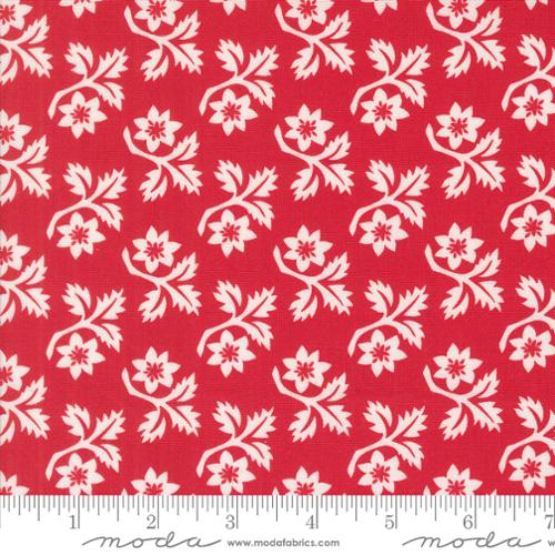 Buon Natale Woodcut Christmas Flowers Pomegranate by Fig Tree and Co.