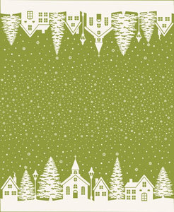 Buon Natale Border Print Pine by Fig Tree and Co.