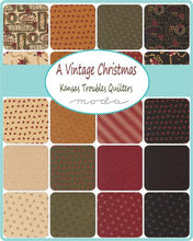 Load image into Gallery viewer, RESERVATION - A Vintage Christmas Fat Quarter Bundle by Kansas Troubles Quilters