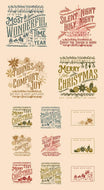 Old World Yuletide Panel by Fancy That Design House