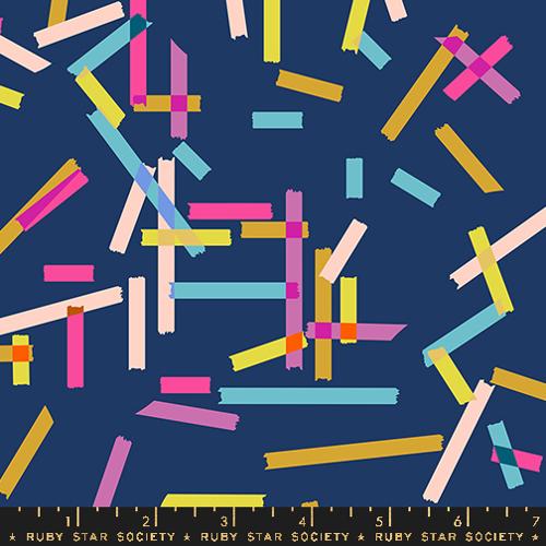 Washi Plus Tape Office Supplies Bluebell by Rashida Coleman Hale of Ruby Star Society