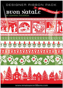 COMING SOON - Buon Natale Designer Ribbon Pack by Joanna Figueroa