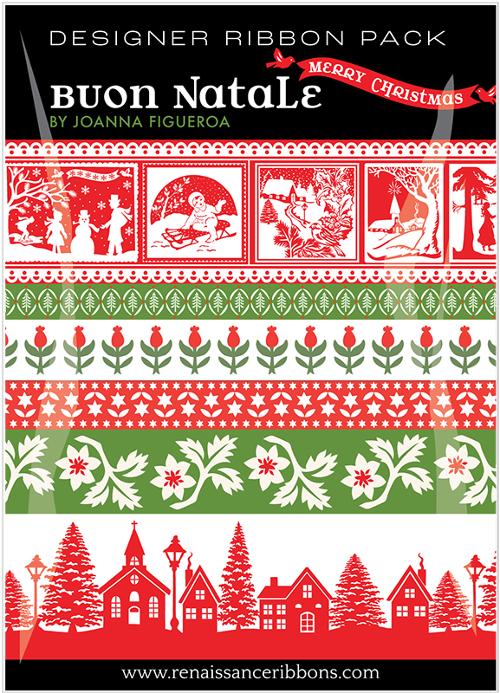 COMING SOON - Buon Natale Designer Ribbon Pack by Joanna Figueroa