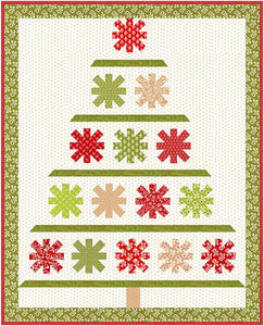 RESERVATION - Buon Natale Starry Pines Quilt Kit by Fig Tree and Co