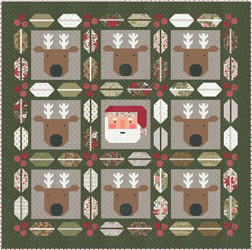 RESERVATION - Berry and Pine Christmas Crew (Green Version) by Lella Boutique