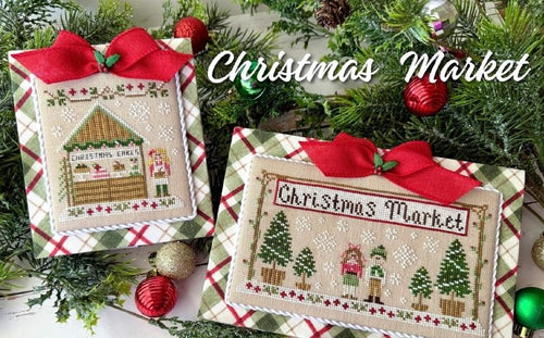 RESERVATION - Christmas Market Stitch Along by Country Cottage Needleworks