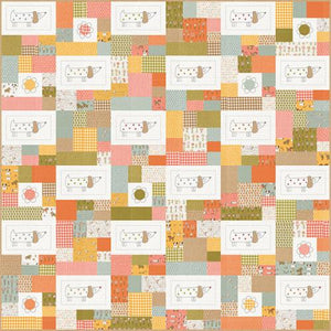 RESERVATION - Lucky Puppy Chow Quilt Kit by Sweetwater