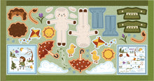 Load image into Gallery viewer, RESERVATION - Story Animals Through the Year Doll Panels by Jennifer Long