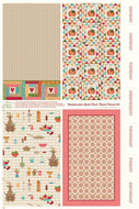 Baked With Love Home Dec Dish Towel Panel #2 by Lori Holt