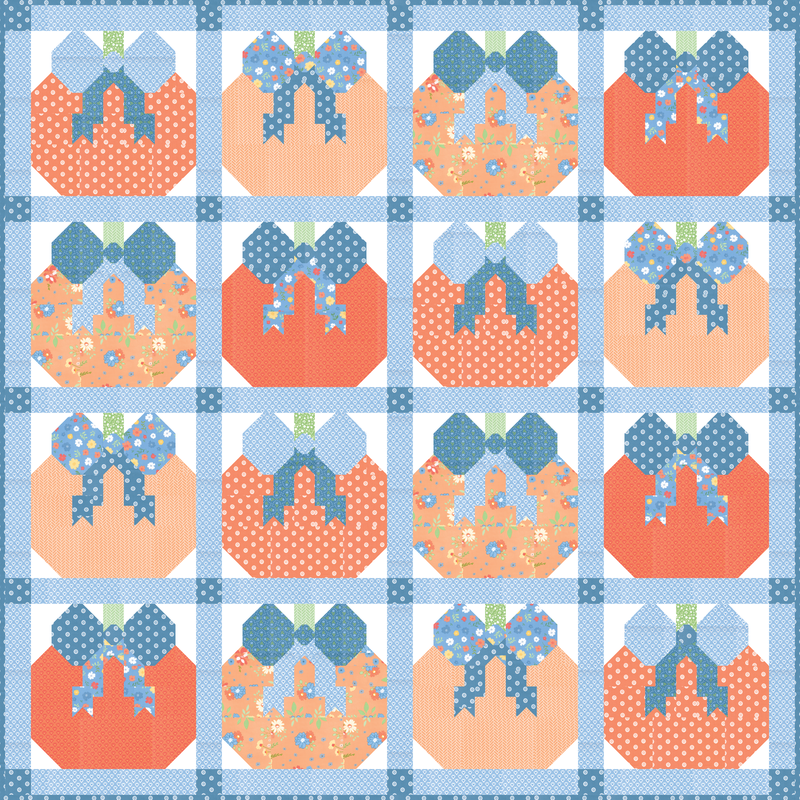RESERVATION - Catching Blossoms Pretty in Pumpkin (All Pumpkins Versio ...
