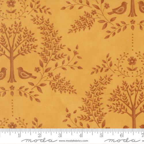 COMING SOON - Family Tree Damask Birds Golden by Deb Strain
