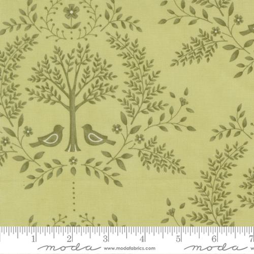 COMING SOON - Family Tree Damask Birds Eucalyptus by Deb Strain