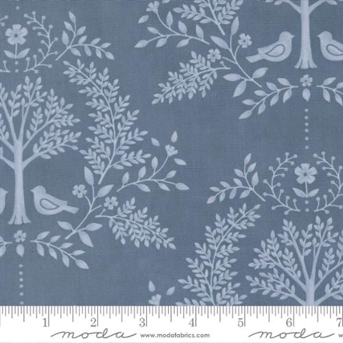 COMING SOON - Family Tree Damask Birds Dusk by Deb Strain