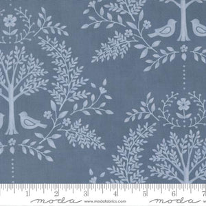 COMING SOON - Family Tree Damask Birds Dusk by Deb Strain