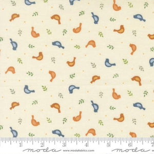 COMING SOON - Family Tree Tossed Birds Warm White by Deb Strain