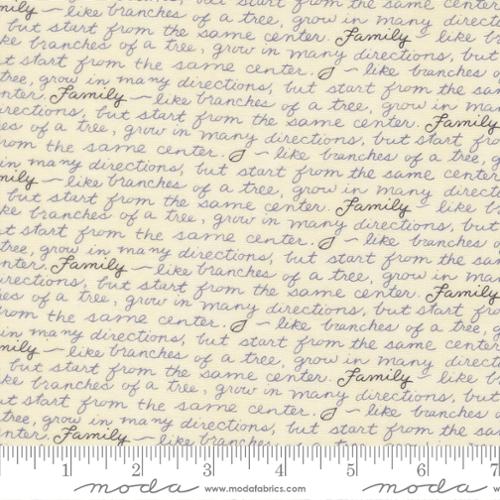 COMING SOON - Family Tree Text Warm White by Deb Strain