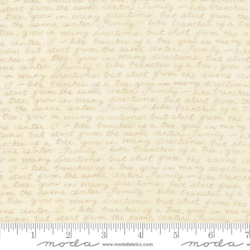 COMING SOON - Family Tree Text Warm White Tonal by Deb Strain