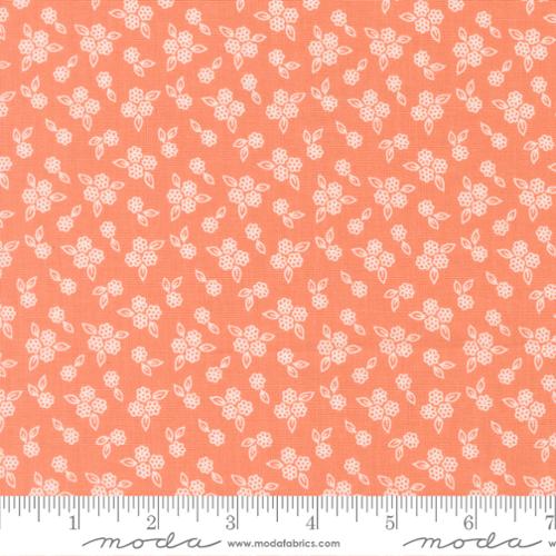 COMING SOON - Pastel Prairie Petals Small Floral Coral by My Sew Quilty Life