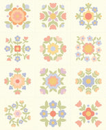 Pastel Prairie Panel (Porcelain) by Heather Briggs