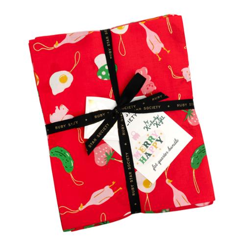 RESERVATION - Merry Happy Fat Quarter Bundle by Kimberly Kight for Ruby Star Society