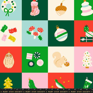RESERVATION - Merry Happy Panel Lollipop by Kimberly Kight for Ruby Star Society