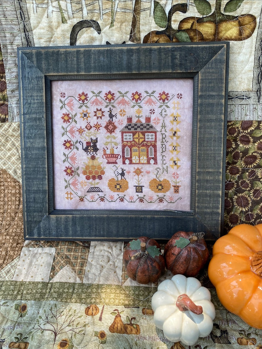 Autumn at Cranberry Manor by Pansy Patch Stitchery