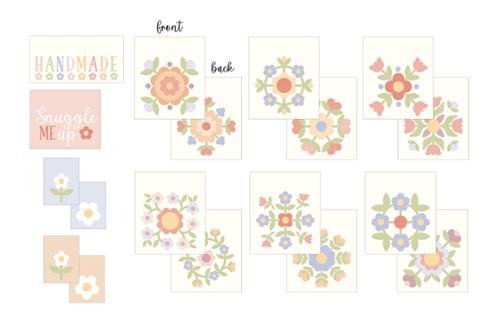 COMING SOON - Pastel Prairie Woven Quilt Labels by Heather Briggs
