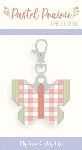 COMING SOON - Pastel Prairie Butterfly Zipper Pull by Heather Briggs
