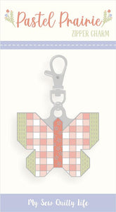 COMING SOON - Pastel Prairie Butterfly Zipper Pull by Heather Briggs