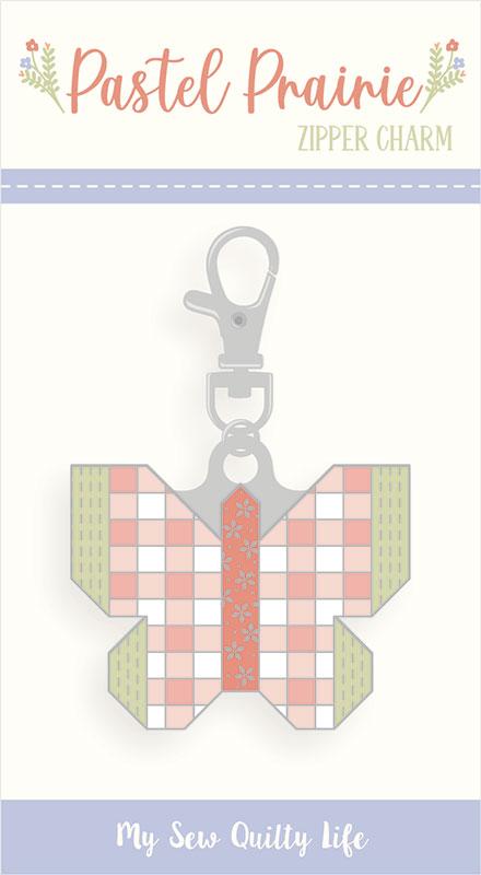COMING SOON - Pastel Prairie Butterfly Zipper Pull by Heather Briggs