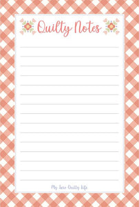 COMING SOON - Pastel Prairie Notepad by Heather Briggs