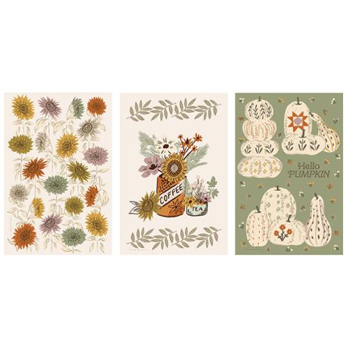 RESERVATION - Windfall Tea Towel Set by Fancy That Design House