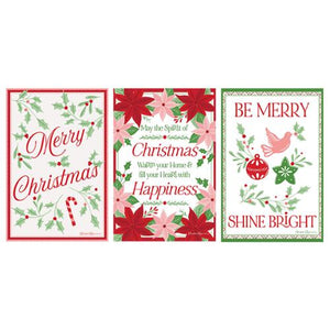 RESERVATION - Merrily on High Tea Towel Set by Sweetfire Road Design Co.