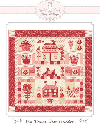 RESERVATION - Petals and Polkadots BOM Quilt Kit by Bunny Hill Designs