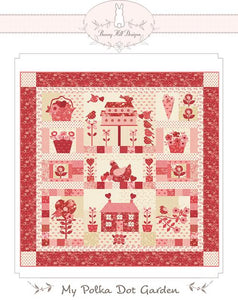 RESERVATION - Petals and Polkadots BOM Quilt Kit by Bunny Hill Designs