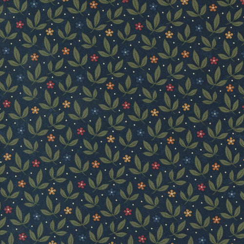 Fluttering Leaves - Small Leaves Blue Spruce by Kansas Troubles Quilters